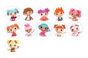 Lalaloopsy Bottle Cap Image Sheet