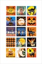 Fall Thanksgiving Halloween Scrabble Tile Image Sh
