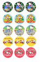 Hello Kitty Bottle Cap 1" Circle Digital Download