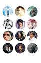 Michael Jackson Cap 1" Circle Digital Download