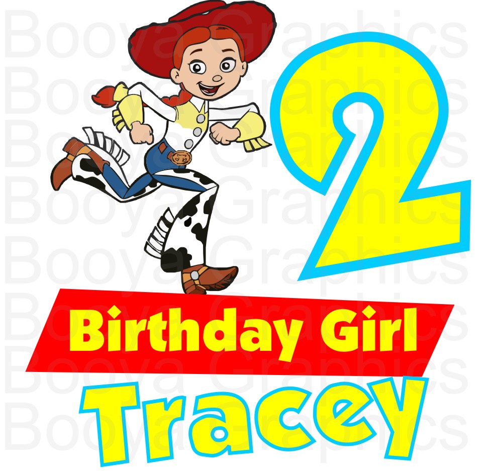 toy story jessie birthday shirt