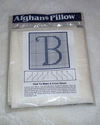 MCG Textiles Afghan Pillow 18 Count Cross Stitch C