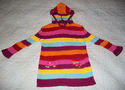 Girls Children's Place Hooded Knit Sweater Dress |