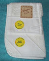 NEW Cross Stitch Burp Towel & Wash Mitt Set for Ba