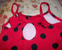 Girls Gymboree Flitter Flutter Polka Dot Ladybug B