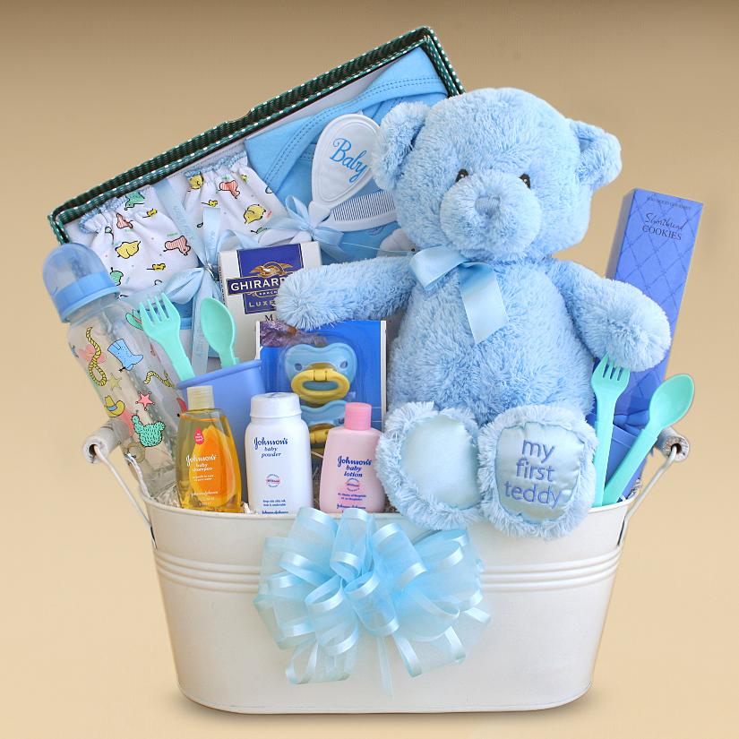 baby boy gift basket ideas