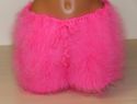 New Hand Knitted Mohair Pants Fuzzy PINK Soft Hand