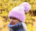 New Hand Knitted Mohair Icelandic Hat Fuzzy Handkn
