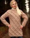 BN Hand Knitted Mohair Sweater Beige SPRING Handcr