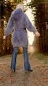 2 KG Hand Knitted Mohair Sweater Long EXTRA THICK 