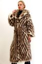 UNIQUE LEOPARD Hand Knitted Mohair Sweater Coat Lu