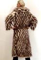 UNIQUE LEOPARD Hand Knitted Mohair Sweater Coat Lu