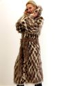 UNIQUE LEOPARD Hand Knitted Mohair Sweater Coat Lu