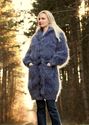 2 KG Hand Knitted Mohair Sweater Long EXTRA THICK 
