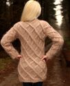 BN Hand Knitted Mohair Sweater Beige SPRING Handcr