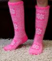 New Hand knitted mohair ICELANDIC socks FUZZY soft