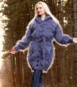 2 KG Hand Knitted Mohair Sweater Long EXTRA THICK 