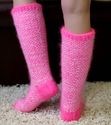 New Hand knitted mohair ICELANDIC socks FUZZY soft