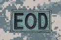 EOD Subdued patch for Army ACU / Air Force ABU Uni