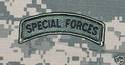 Special Forces SF Tab Patch for US Army ACU Unifor