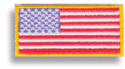 US Color Mini Morale Flag Patch - FREE SHIPPING!!!