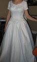 Wedding Gown Size 4-6P Heavy Embroidery, Modest Bo