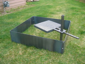 Bhigs101 Square Firepit Liner Insert 30 Wide X 12 Deep