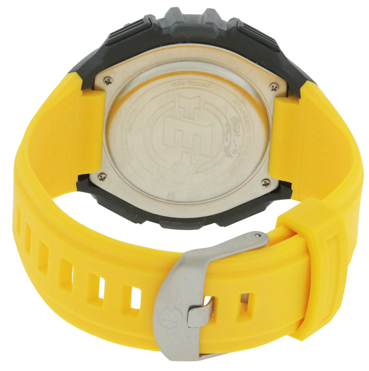 New TIMEX T49974 Expedition Global Shock Men's Digital Watch Yellow