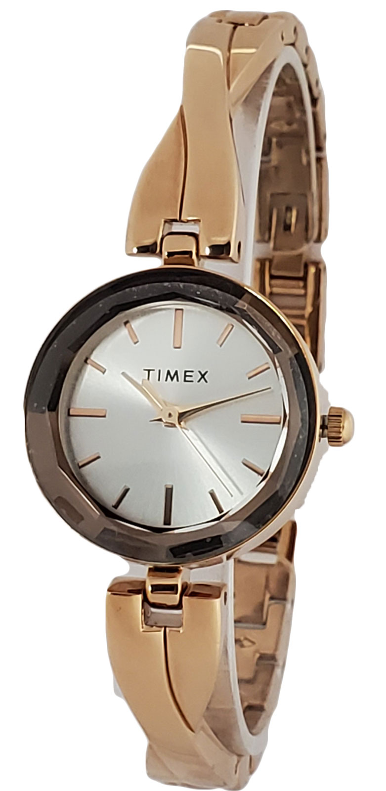Timex TW2T49500 Women's Rose GoldTone Analog Watch Steel Bracelet eBay