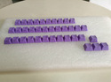 37 PBT Color Side Printed key-caps Mechanical Gami