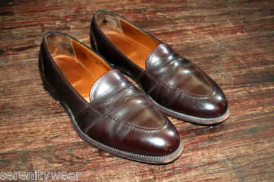 serenitywear : ALDEN Burgundy Cordovan Full Strap Loafer 11 B-D #683