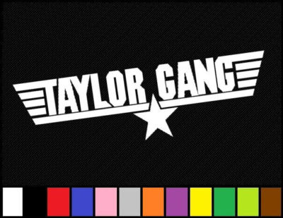 XdecalsX : Taylor Gang Decal Vinyl Sticker 8