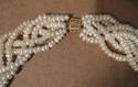 GENUINE 6 STRAND BRADED FRESH WATER PEARL NECKLACE