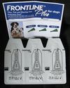 FRONTLINE PLUS FOR DOGS 89-132lbs 3 PACK  NEW