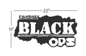 22" CALL OF DUTY BLACK OPS VINYL DECAL sticker ps3