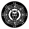 DEVIL DEMON VINYL DECAL sticker gothic tribal dark