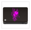 HEART FLOWER LAPTOP SKIN VINYL STICKER DECAL decor