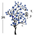 7' TREE DECAL wall art sticker flowers branch butt