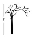 TREE DECAL sticker wall art decor branch flower re