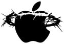 2x11" APPLE VINYL DECAL STICKER ANDROID CAR IPHONE