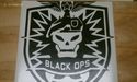 CALL OF DUTY BLACK OPS VINYL DECAL STICKER PS3 XBO