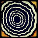 MISSONI for Target 30" round bath shower mat rug z