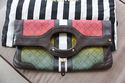 $500 SOLD OUT L.A.M.B. LAMB CARLISLE RASTA CLUTCH 