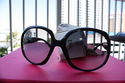 $595 CHRISTIAN DIOR BLACK GREY GRADIENT GLOSSY 1 1