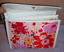 NEW CLINIQUE COLORFUL FLOWERS MAKEUP/COSMETIC BAG