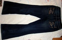 NWT SEVEN 7 JEANS IN SIZE 10 DARK/CONFETI BLUE RET