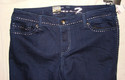 NWT SEVEN 7 JEANS IN SIZE 15 DARK BLUE RETAILS FOR