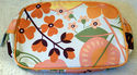 Lot of 2 Clinique Multi Flower Makeup Bags UNUSED