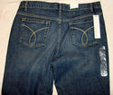 NWT CALVIN KLEIN JEANS SIZE 14 x 32 MEDIUM/DARK WA