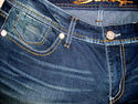 NWT SEVEN 7 JEANS IN SIZE 10 DARK/CONFETI BLUE RET